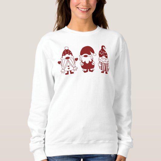 Sweatshirt joyeux t-shirt noël (Devant)