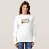 Sweatshirt joyeux t-shirt xmas (Devant entier)