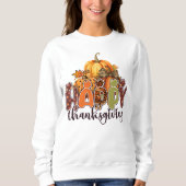 Sweatshirt Joyeux Thanksgiving  (Devant)