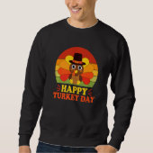 Sweatshirt Joyeux Turquie Jour bébé Turquie Thanksgiving Todd (Devant)