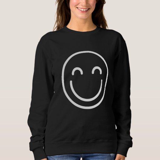 Sweatshirt Joyeux visage (Devant)