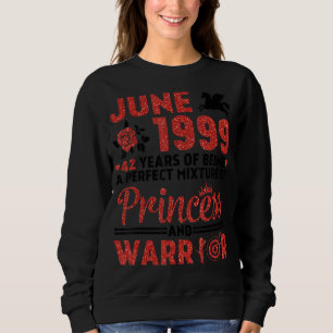 Sweatshirt Juin 1999 23 Ans D'Être Un Mélange Parfait Prince