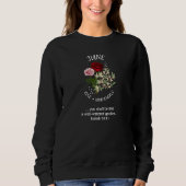Sweatshirt Juin Mois de naissance Fleur Christian (Devant)
