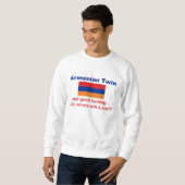 Sweatshirt Jumeau arménien beau (Devant entier)