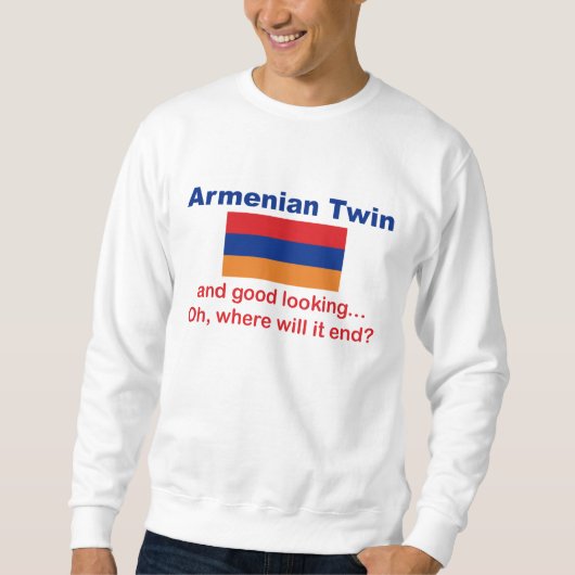 Sweatshirt Jumeau arménien beau (Devant)