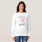 Sweatshirt Jumeur de coco Loren Brae Scotland (Devant entier)