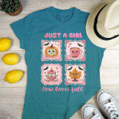 Sweatshirt Just a Girl Who Love Fall - mignon automne