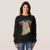 Sweatshirt Just A Girl Who Loves Rhode Island  Cute Rhode Isl (Devant entier)