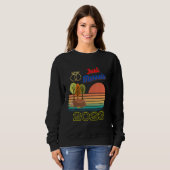 Sweatshirt Just Married 2023 for newlywed bride and groom cou (Devant entier)