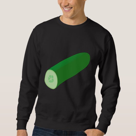 Sweatshirt Just Really Like Cucumbers Cucumber Pickle Vegetab (Devant)