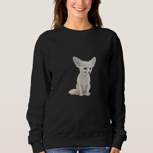 Sweatshirt Just Really Like Fennec Foxes Fennec Fox Premium (Devant)