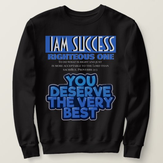 SWEATSHIRT JUSTE (Design devant)