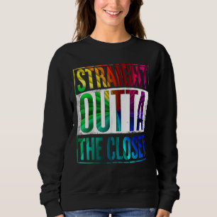Sweatshirt Juste En Face Du Gay pride Lgbt