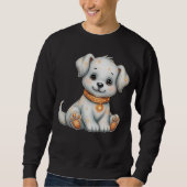 Sweatshirt Juste traîner, Chiot (Devant)
