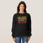 Sweatshirt Juste Un De Plus Ax Logging Lumberjack Plaisanteri (Devant entier)