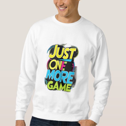 Sweatshirt Juste Un Jeu De Plus (Devant)