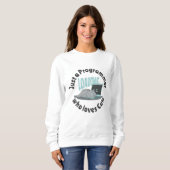 Sweatshirt Juste un programmeur qui aime les chats (Devant entier)