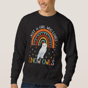 Sweatshirt Juste Une Fille Qui Aime Les Chouettes Pour Les Fe