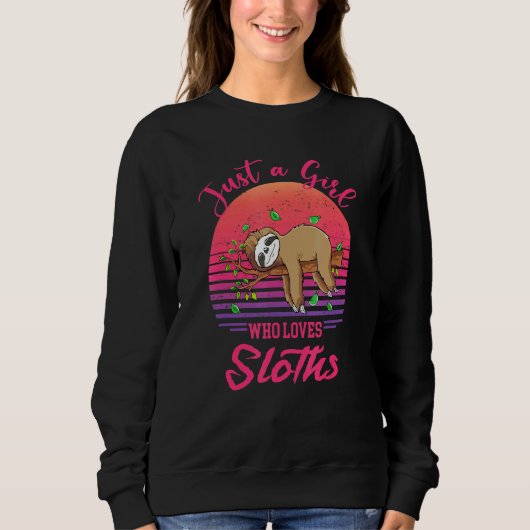 Sweatshirt Juste Une Fille Qui Aime Les Fentes (Devant)