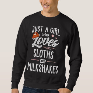 Sweatshirt Juste Une Fille Qui Aime Les Fentes Et Les Milksha