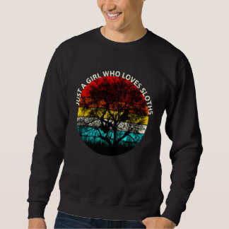 Sweatshirt Juste Une Fille Qui Aime Les Fentes Fabriquées Sco