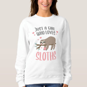 Sweatshirt Juste une fille qui aime les fentes fille cadeau