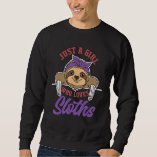 Sweatshirt Juste Une Fille Qui Aime Les Fentes Mignonne Anima