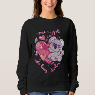 Sweatshirt Juste Une Fille Qui Aime Les Koalas