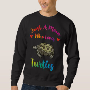 Sweatshirt Juste Une Mère Qui Aime Les Tortues Mer Tortues Mè