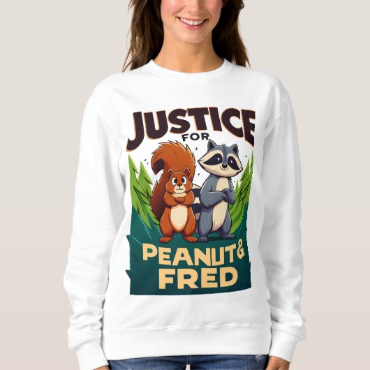 Sweatshirt Justice pour arachide L'écureuil et Fred (Devant)