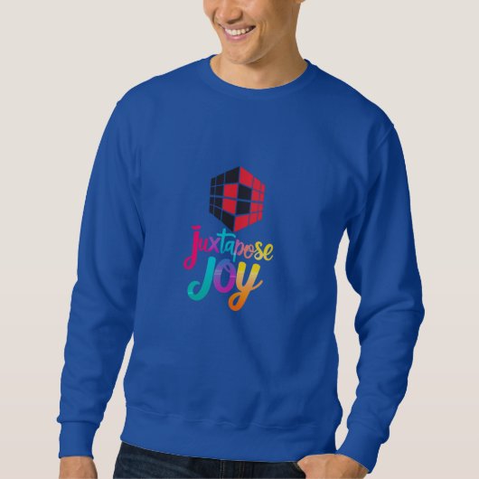 Sweatshirt Juxtapose Joy (Devant)