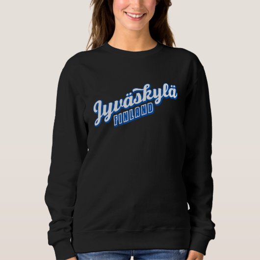 Sweatshirt Jyväskylä Finlande (Devant)