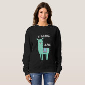 Sweatshirt K Drama Llama (Devant entier)