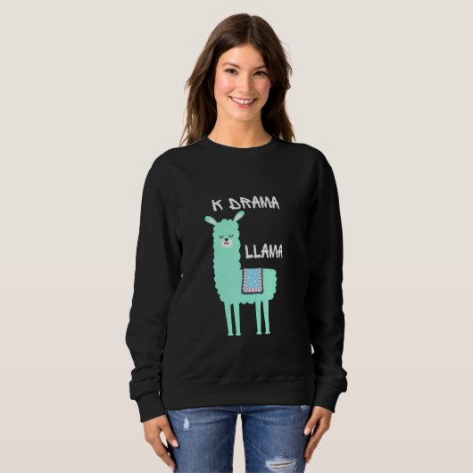 Sweatshirt K Drama Llama (Devant entier)