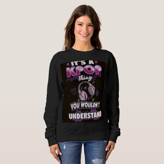 Sweatshirt K-Pop Women's  (Devant entier)