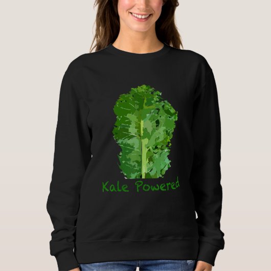 Sweatshirt Kale Powered (Devant)
