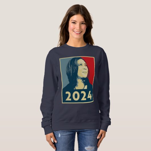 Sweatshirt Kamala Harris 2024 (Devant entier)