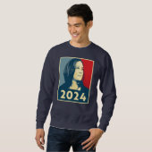 Sweatshirt Kamala Harris 2024 (Devant entier)