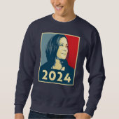 Sweatshirt Kamala Harris 2024 (Devant)