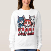 Sweatshirt Kamala Harris 2024 Election Democrat Platform (Devant)