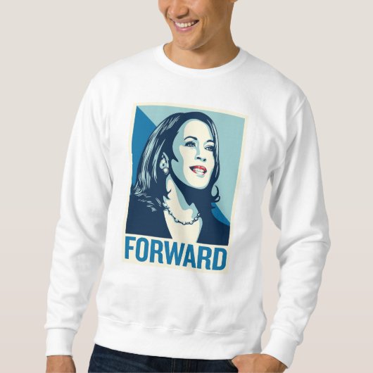 SWEATSHIRT KAMALA HARRIS EN AVANT (Devant)