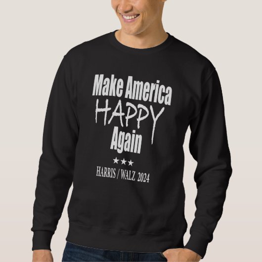 Sweatshirt Kamala Harris pour le peuple - Rendre l'Amérique h (Devant)