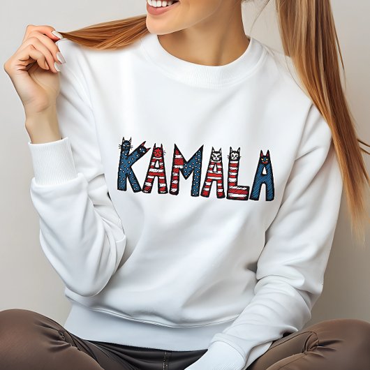 Sweatshirt Kamala Harris Présidente 2024