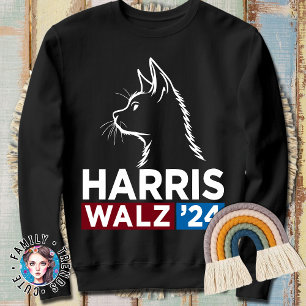 Sweatshirt Kamala Harris Walz 2024 Harris Waltz VP Président