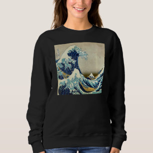 Sweatshirt Kanagawa Japonais La Grande Vague Hokusai