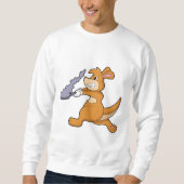 Sweatshirt Kangaroo as Cook (Devant)