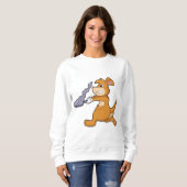 Sweatshirt Kangaroo as Cook (Devant entier)