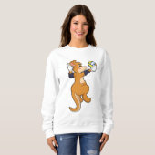 Sweatshirt Kangaroo pour le volleyball (Devant entier)
