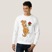 Sweatshirt Kangaroo with Flower (Devant entier)