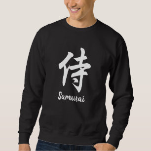 Sweatshirt Kanji japonais samouraï